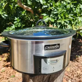 Sccpvi600-s Crock-pot 6 Quart Countdown Programmable Slow Cooker Oval