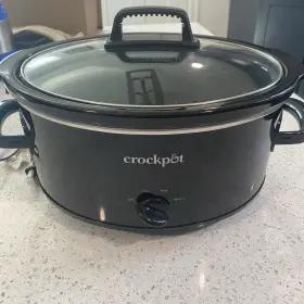 Sccpvl600-bp-br Crock-pot Brand Black 6-quart Slow Cooker Model Sunbeam
