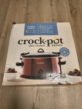 Sccpvl600s-r Crock-pot Never Used Fast Ship 6 Quart Red Slow Cooker Locking Lid Sccpvl600s-r Crock-pot Never Used Fast Ship 6 Quart Red Slow Cooker Locking Lid