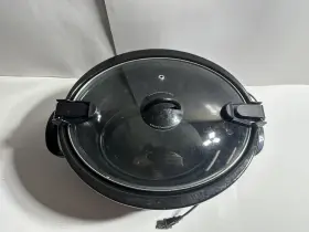 Sccpvl605-b Crock-pot 6 Quart Slow Cooker Programmable Locks Stainless For Parts #2