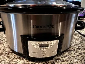 Sccpvl610-s-abr Crock-pot 6 Quart Slow Cooker Stainless Steel Free Shipping