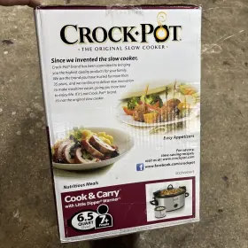 Sccpvl659-s Crock-pot Cook And Carry 6.5 Quart Slow Cooker With Little Dipper Warmer #3