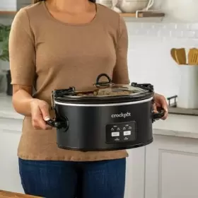 Sccpvlc605-b Crock-pot Sccpvlf605-b 6 Quart Programmable Cook And Carry Slow Cooker Black Wa-c #2