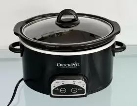 Sccpvp400-b Crock-pot 6 Quart Programmable Cook And Carry Slow Cooker Black #3