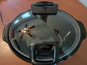 Sccpvp450h-b Crock-pot 4.5 Quart Hinged Lid Programmable Slow Cooker Model No #2
