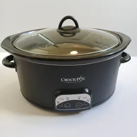 Crock-pot Sccpvp550-b-a The Original Slow Cooker 6 Quart Black Model