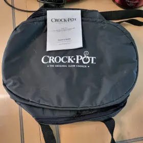 Sccpvp609-r Crock-pot 6-quart Slow Cooker With Little Dipper Warmer Carry Bag #2