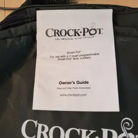 Sccpvp609-r Crock-pot 6-quart Slow Cooker With Little Dipper Warmer Carry Bag #3