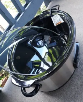 Sccpvr700-s-a-vm1 Crock-pot 7 Quart Slow Cooker Silver With Removable Stoneware Lid