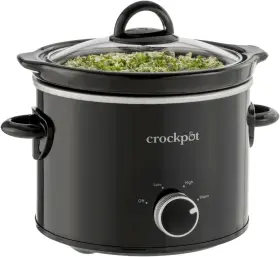 Sccpvs200-b Crock-pot Crockpot 2-quart Classic Slow Cooker Small Black Kitchen Cooking Appliance