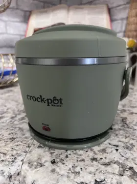 Sccpwl250 Crock-pot Portable 20 Oz Lunch Slow Cooker Food Warmer Green