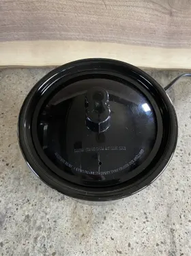 Scr-05-sc Crock-pot Little Dipper Mini Slow Cooker 16 Oz Stainless Steel Tested #3
