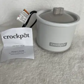 Scr05r Crock-pot Crockpot Mini Buffet Table Top Party Warming Little Dipper Mint W Manual