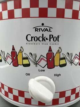 Scr209 Crock-pot Mini Electric Stoneware Slow Cooker. Vintage Kitchen Cookware #3 Scr209 Crock-pot Mini Electric Stoneware Slow Cooker. Vintage Kitchen Cookware #3