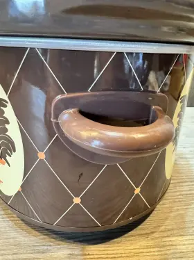 Scr250-fm5 Crock-pot Slow Cooker 2 Quart Brown Rooster Design Roosters #3 Scr250-fm5 Crock-pot Slow Cooker 2 Quart Brown Rooster Design Roosters #3