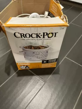 Scr250-polka Crock-pot 2.5-quart White Slow Cooker