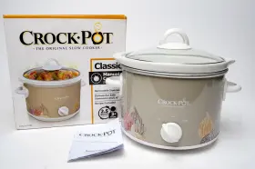Scr250-pump Crock-pot 2.5 Quart Slow Cooker Pumpkin Design Thanksgiving Sunbeam