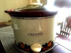 Scr-300-np Crock-pot Scr300-np Vintage Original 5 Quart Slow Cooker Brown/tan With Handles #scr-300-np