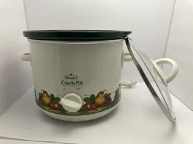 Scr300 Crock-pot Rival Crockpot Slow Cooker 2 Quart Vintage Tested Works