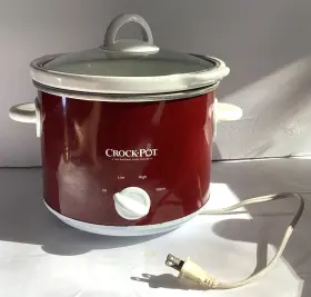 Scr300-rs Crock-pot Classic Slow Cook Manual Control 3 Quart Settings #3