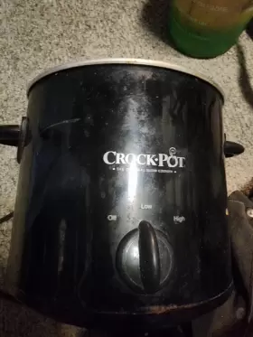 Scr400-b Crock-pot 4-quart Round Slow Cooker Black Refurbished #3