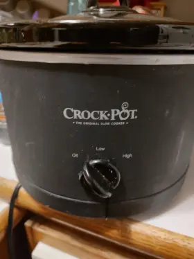 Scr450-b-np Crock-pot Matte Black 4 Quart 10 Inches High By About In Diameter