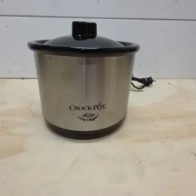 Scr-05-sc Crock-pot Scs-05-sc Little Dipper Mini Slow Cooker Stainless Black
