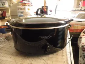 Scv700-b2 Crock-pot Sct700-b2 7 Quart Slow Cooker - Black Works Great