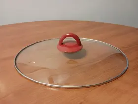 Scv551 Crock-pot Rival Cooker Red Replacement Glass Lid 5.5 Quart 12.25 Inch X 9.5