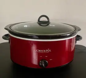 Scv700-kr Crock-pot 7 Quart Capacity Food Slow Cooker Home Cooking Appliance Red