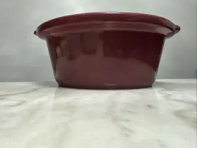 Scv700-r Crock-pot Replacement Red Stoneware Insert Only #2