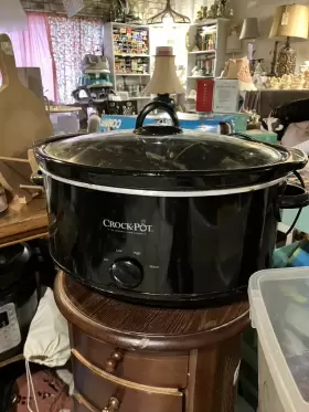 Scv800-b Crock-pot 8-quart Oval Manual Slow Cooker - Black