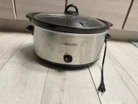 Scv803-ss Crock-pot Oval Manual Slow Cooker 8 Quart Stainless Steel