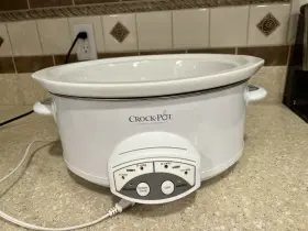 Scvp550 Crock Pot The Original Slow Cooker Without Lid Works Great 5 Qt