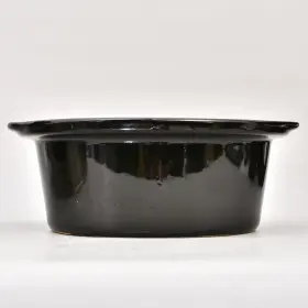Scvp609 Crock-pot Replacement Black Oval Crockpot Insert From 6-quart Liner Ceramic #2