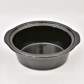 Scvp609 Crock-pot Replacement Black Oval Crockpot Insert From 6-quart Liner Ceramic