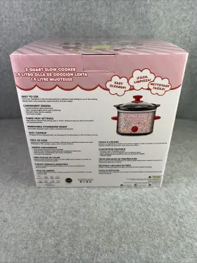 Sil-35012 Crock-pot Hello Kitty And Friends 2-quart Slow Cooker New #2