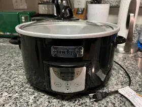 Sccpvc400-bi-br Crockpot Sccpvc400-bi 4 Quart Digital Slow Cooker Lid And Shell Only No Stoneware
