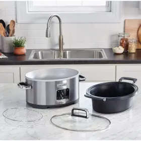 Sccpvmc63-sj Crockpot Crock-pot 3-in-1 Multi-cooker Stainless Steel New #2