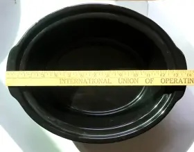 Scr500-b Crockpot Crock Pot Classic 5 Quart Repl. Bowl Only- Slow Cooker Mod. 14 Inch Od X 11 W