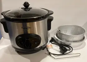 280-01 Cucinapro Vgc 3-in-1 Cooker. 4 Quart Slow
