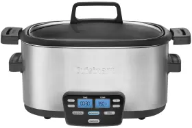 Msc-600nas Cuisinart Msc-600 3-in-1 6-quart Multi-cooker Slow Cooker Saute Steamer Silver