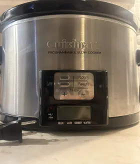Psc-625-rb Cuisinart 300 W 6.5 Quart Programmable Slow Cooker - Silver