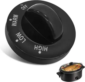 Dairrr Fuuu 33261 Slow Cooker Knobs Replacement For Hamilton Beach Crock Pot 6 Quart And 10