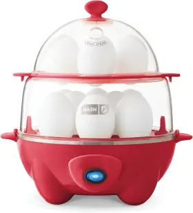 Dec012rd Dash Deluxe Rapid Egg Cooker For Hard Boiled Poached Scrambled Eggs Omelets