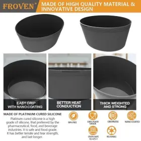 Day Gadgets Llc. 676737800079 6 Quart Silicone Slow Cooker Liners Oval. Thickened 6- 1 Compartment #3