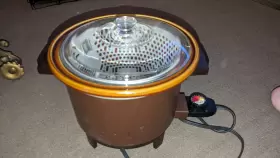 Dcp-6 Dazey Vintage 6 Quart Chefs Pot Deep Fryer Slow Cooker Clean #3 Dcp-6 Dazey Vintage 6 Quart Chefs Pot Deep Fryer Slow Cooker Clean #3