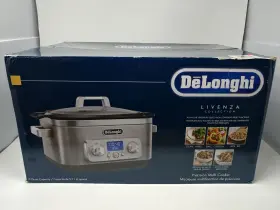 Ckm1641sd Delonghi Deftlonghi Livenza Precision Multi Cooker 6 Quart Slow