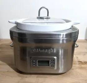 Dcp707 Delonghi Stainless-steel Programmable 5-quart Slow Cooker