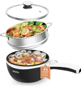 150h Dezin Hot Pot Electric Upgraded Non-stick Saut Pan Rapid Bt